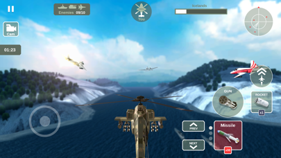 「Helicopter Simulator: Warfare」のスクリーンショット 2枚目