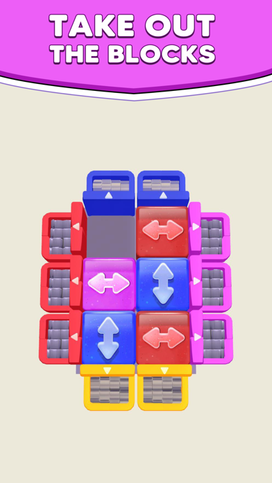 「Color Blocks 3D: Slide Puzzle」のスクリーンショット 1枚目