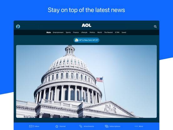 「AOL Mail, News, Weather, Video」のスクリーンショット 3枚目