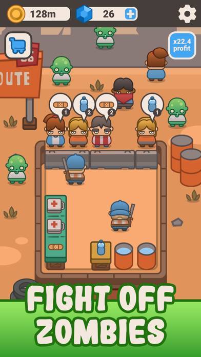 「Idle Outpost: Tycoon Game」のスクリーンショット 1枚目