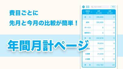 「家計簿 - らくらく家計ノート」のスクリーンショット 2枚目