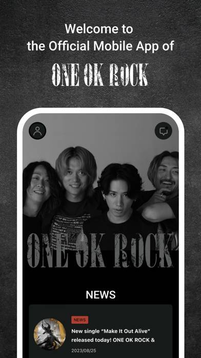 「ONE OK ROCK」のスクリーンショット 1枚目