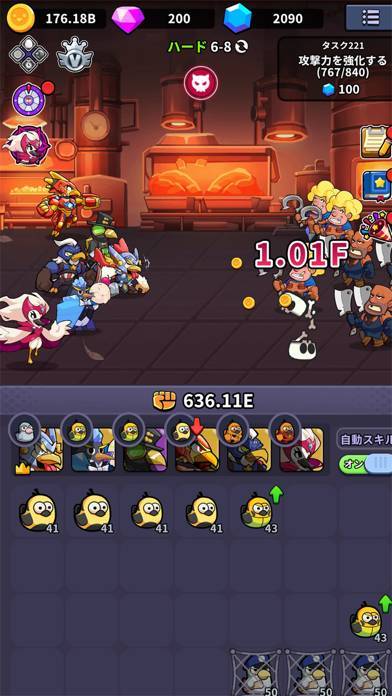 「Cluck Avengers - Idle RPG」のスクリーンショット 1枚目