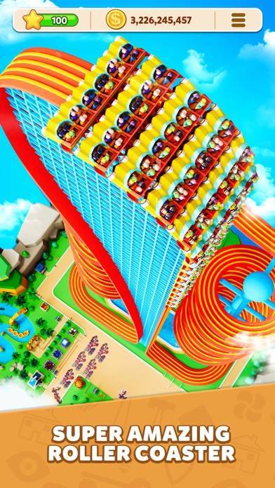 「放置ゲーム：Carnival Tycoon」のスクリーンショット 1枚目