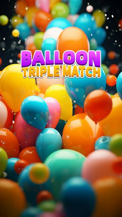 「Balloon Triple Match:3D Puzzle」のスクリーンショット 1枚目