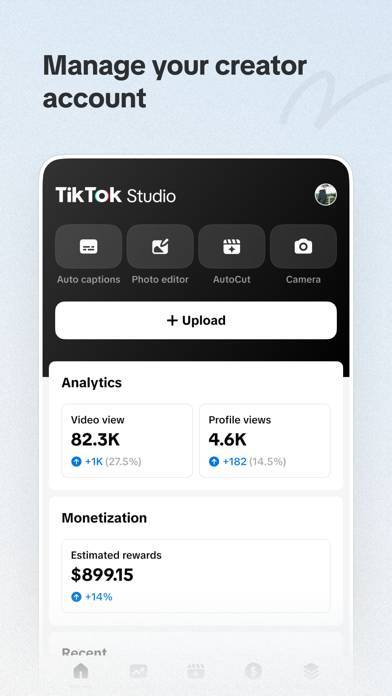 「TikTok Studio」のスクリーンショット 1枚目