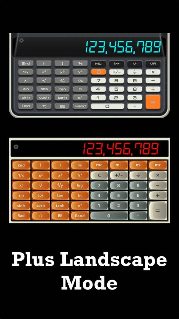 「計算機 Free - Beautiful Classic Calculators」のスクリーンショット 3枚目