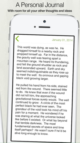 「Zentries:  美しくて直感的なアプリです。日記や個人的なメモなどを記録するのに最適です。」のスクリーンショット 3枚目