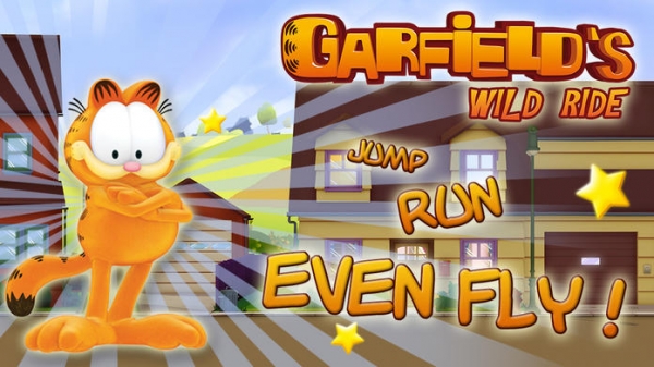 「Garfield's Wild Ride」のスクリーンショット 1枚目