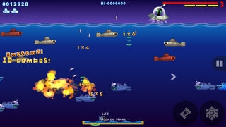 「深海BASARA～潜水艦大戦争」のスクリーンショット 2枚目