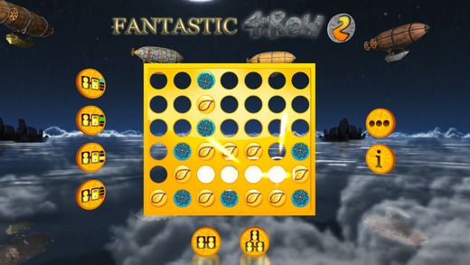 「Fantastic 4 In A Row Free 2 (ファンタスティック4列並べ2無料版)」のスクリーンショット 1枚目