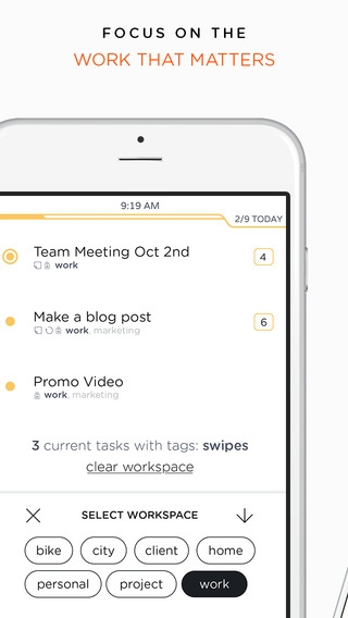 「Swipes - To do list & Task manager to Plan, Schedule and Achieve your goals.」のスクリーンショット 3枚目