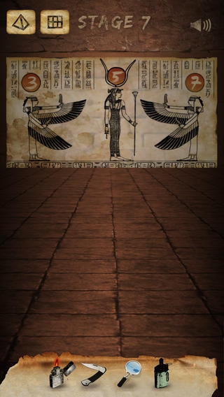 「謎解き脱出ゲーム　Curse of the Pharaohs」のスクリーンショット 3枚目