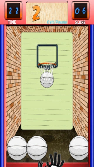「Doodle Basketball - 無料 バスケットボール ゲーム」のスクリーンショット 3枚目