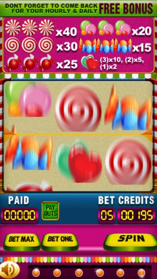 「キャンディスロットマシンのゲーム 楽しいラッキーギャンブルゲーム 無料ゲーム」のスクリーンショット 3枚目