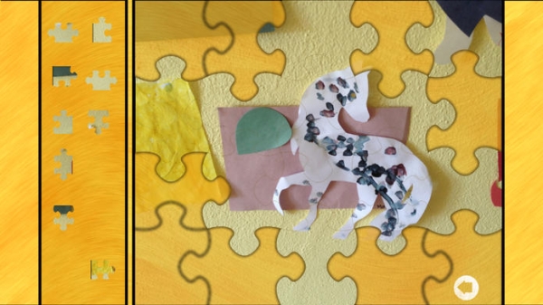 「子供向けのパズルメーカー：写真を使ってジグソーパズルを作る。」のスクリーンショット 2枚目