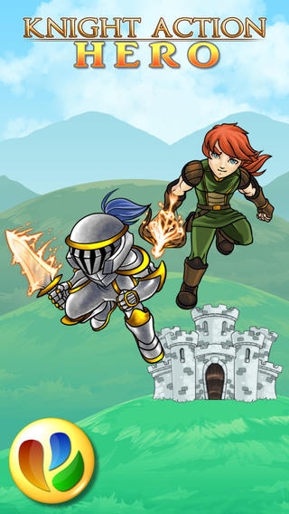 「A Knight Action Hero - Free Fun Kingdom Game, 騎士アクションヒーロー - 無料の楽しい王国ゲーム」のスクリーンショット 1枚目