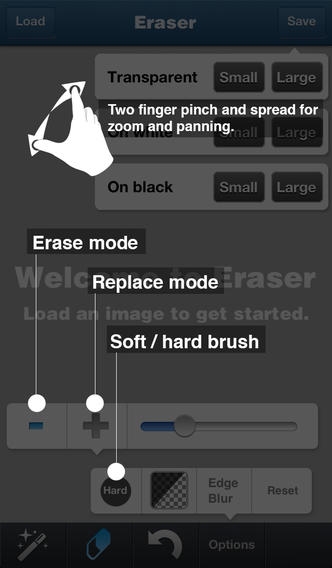 Eraser 背景透明化 自動選択 ふちぼかし Iphone5以上 Ipad2以上のios6以上でお使いいただけます のスクリーンショット 5枚目 Iphoneアプリ Appliv