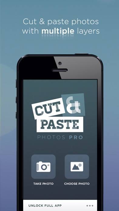 「Cut Paste Photos Pro」のスクリーンショット 1枚目