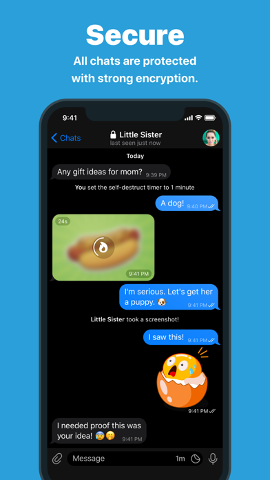 「Telegram Messenger」のスクリーンショット 3枚目