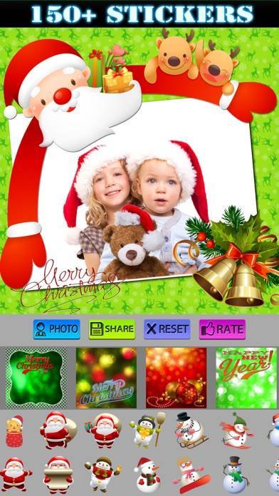 「Christmas Stickers and Photo Frames」のスクリーンショット 3枚目