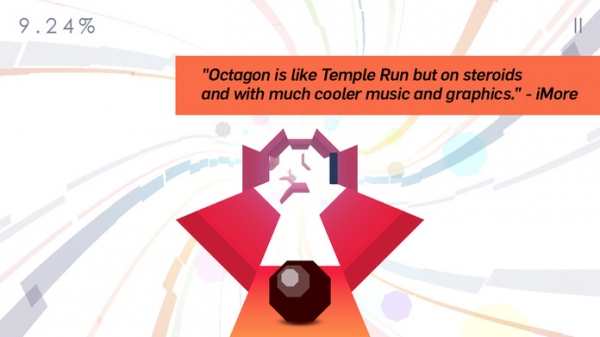 「Octagon - A Minimal Arcade Game with Maximum Challenge」のスクリーンショット 1枚目