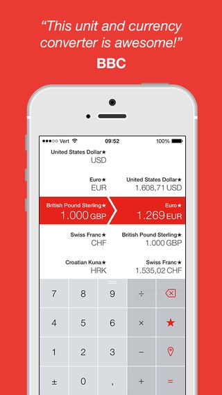 「Vert - Unit and Currency Converter」のスクリーンショット 1枚目