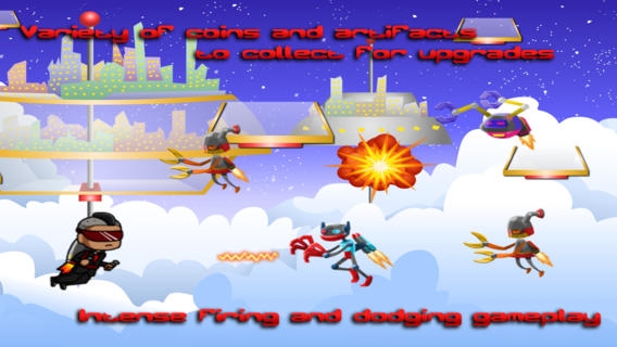 「Jetpackのジャックスの防衛: 無料の子供のゲーム」のスクリーンショット 2枚目