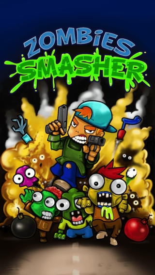「Zombies Smasher (Dead Highway Road Trip) - ゾンビゴーカート道路チェースレーサートップ無料ゲーム - 簡単な子供 とカーレースアクション 音楽 植物 アン 道路 レース アクション カート 簡単」のスクリーンショット 1枚目