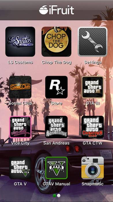 「Grand Theft Auto: iFruit」のスクリーンショット 1枚目