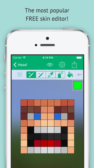 「Skin Editor: Minecraft Creator Edition」のスクリーンショット 1枚目