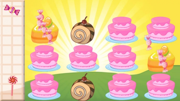 幼児や子供のためのお菓子やケーキでのメモリのゲーム 暗記のゲーム 女の子のためのアプリ ゲーム無料子供のためのゲームのスクリーンショット 5枚目 Iphoneアプリ Appliv