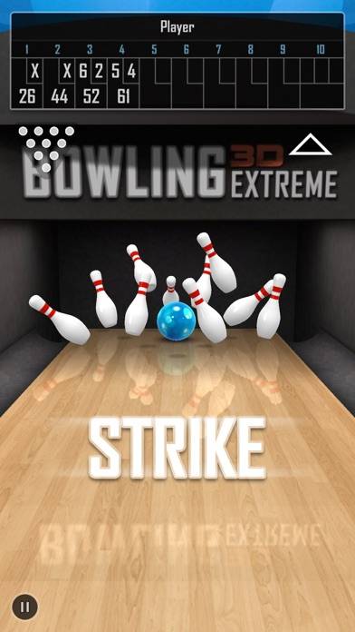 「Bowling 3D Extreme」のスクリーンショット 1枚目