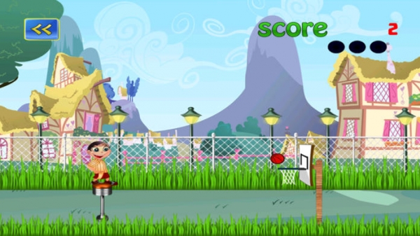 「無料スポーツ ゲーム: バスケット ボール 射撃のゲーム： 楽しい iphone と計算されたアプリケーション」のスクリーンショット 3枚目