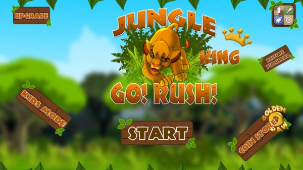 「ジャングルラッシュ！無料ライオンと虎のレースゲーム」のスクリーンショット 2枚目