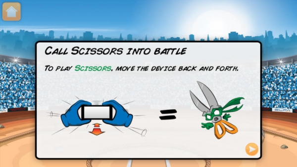 「Rock Paper Scissors - 3D free」のスクリーンショット 1枚目