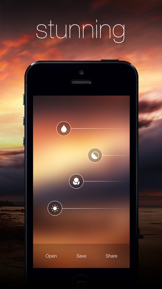 「Blurify - Create custom blurred iOS 7 style background wallpapers」のスクリーンショット 2枚目