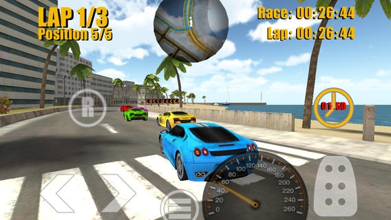 「3D Street Racing」のスクリーンショット 3枚目