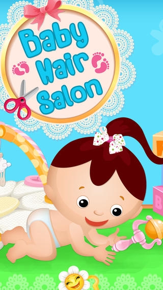 「Baby Hair Salon」のスクリーンショット 1枚目
