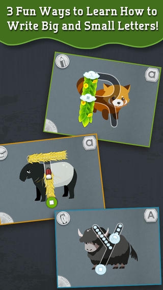 「Exotic Pet Puzzler - Kids First Years Alphabet Learning」のスクリーンショット 2枚目