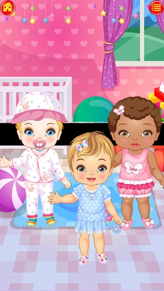 「ゲームフォーガールＬＬＣがお届けする、ベイビーガールの楽しいファッション＆スタイル着せかえ無料ゲーム (Baby Girl Fun Fashion and Style DressUp Free Game by Games For Girls, LLC)」のスクリーンショット 2枚目