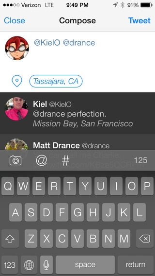 「Tweetbot 3 for Twitter. An elegant client for iPhone and iPod touch」のスクリーンショット 3枚目
