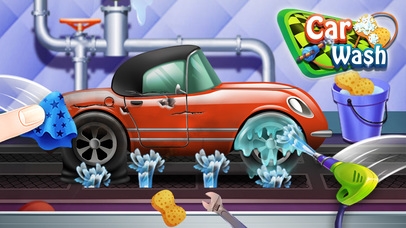「洗車場 - 子供向けゲーム」のスクリーンショット 1枚目