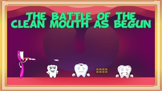 「デンタルブラシ歯クリーン隊：歯科医オフィス歯の空洞の戦い - 無料版」のスクリーンショット 2枚目