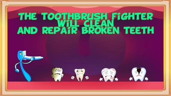 「デンタルブラシ歯クリーン隊：歯科医オフィス歯の空洞の戦い - 無料版」のスクリーンショット 3枚目