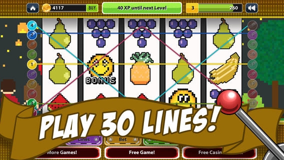 「Absolute Pixel Slots - Best Casino Jackpot Slot Machines & Pixel Art Games」のスクリーンショット 2枚目