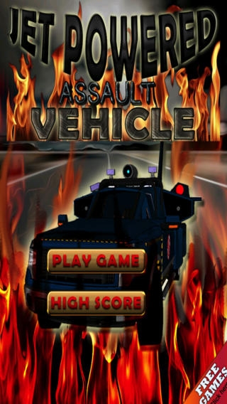 「ジェット機の動力の突撃車両無料ゲーム - Jet Powered Assault Vehicle Free Game」のスクリーンショット 1枚目