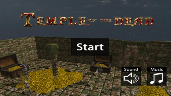 「3D FPSゲーム - デッド無料の神殿」のスクリーンショット 1枚目