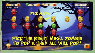 「メガゾンビモンスター - ベスト超楽しいクレイジーポッパー戦略ゲーム (Mega Zombie Monsters - Best Super Fun Crazy Poppers Strategy Game)」のスクリーンショット 2枚目