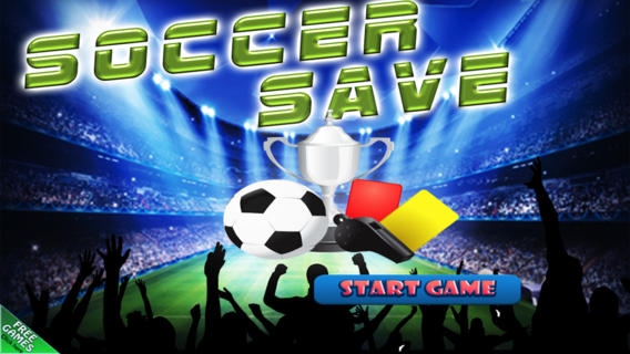 「サッカー無料ゲームを保存 - A Soccer Save Free Game」のスクリーンショット 1枚目